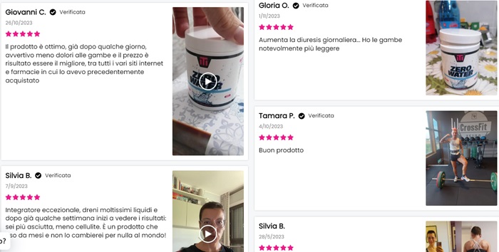 Zero water integratore recensioni 