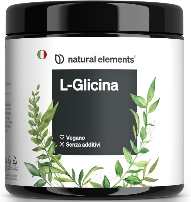 Glicina in polvere