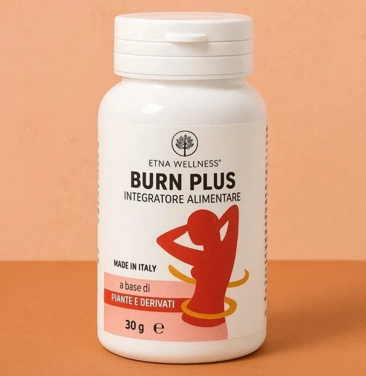 Burn Plus Etna Wellness integratore bruciagrassi termogenico vegano 60 capsule