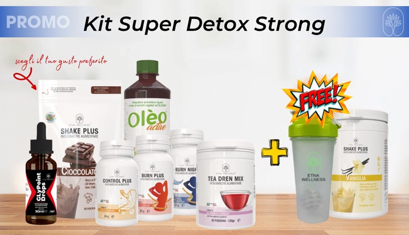 Kit Super Detox Strong Etna Wellness Kit Super Detox Strong Etna Wellness
